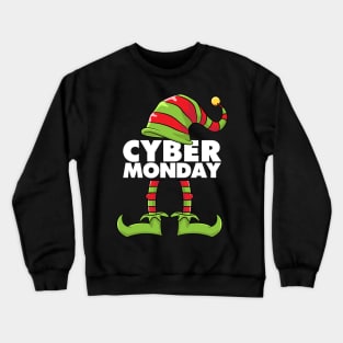 Cyber Monday Elf Squad Funny Shopping Shirt Women Men Crewneck Sweatshirt